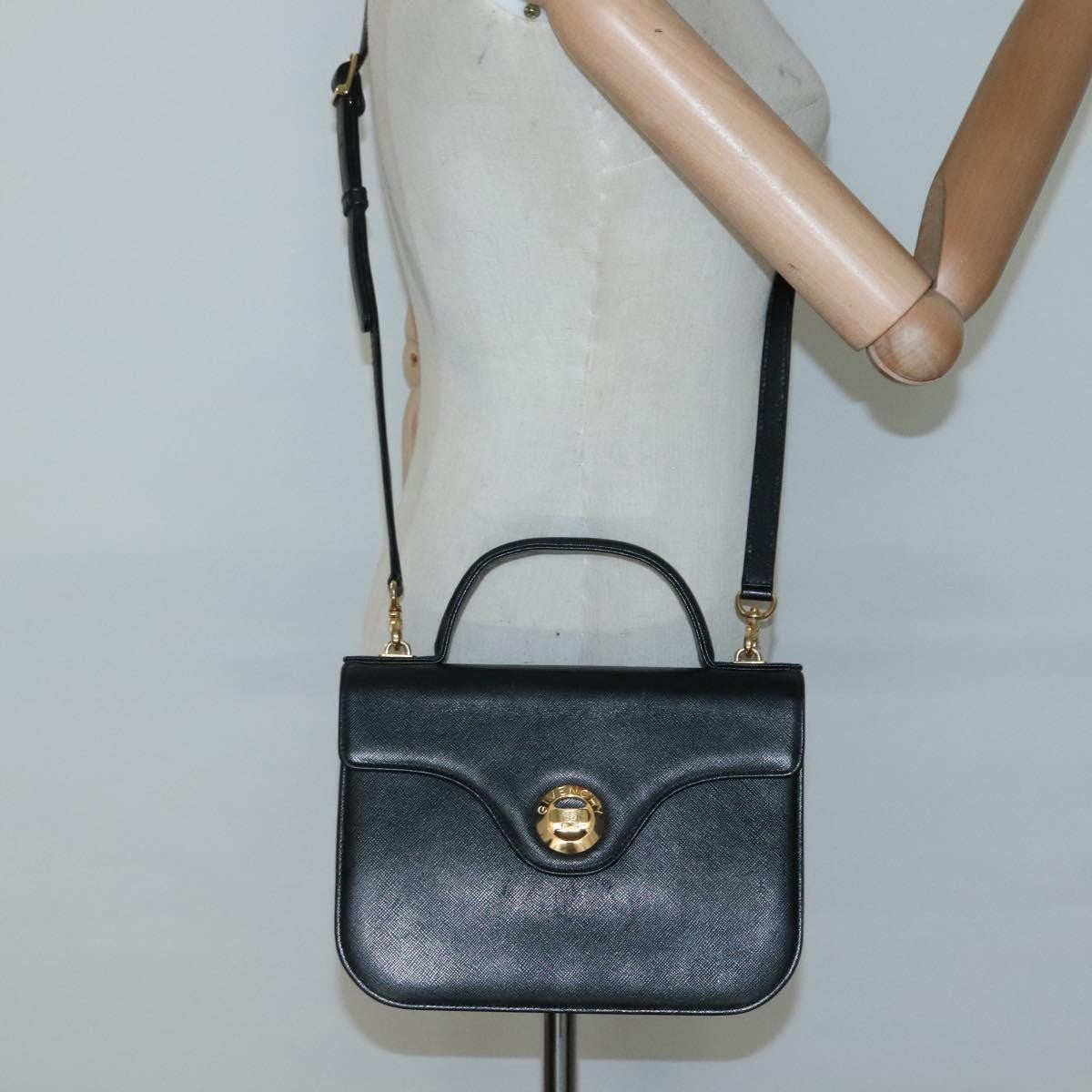 Givenchy Top Handle Messenger Bag Leather, BLACK, LEATHER, Handbag