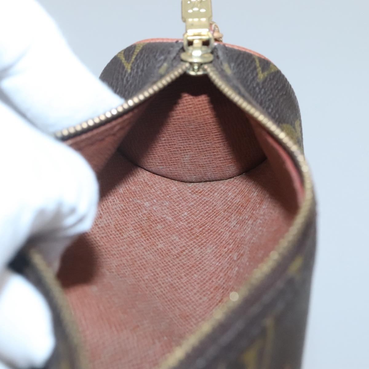 Louis Vuitton Papillon Pochette Monogram Canvas, BROWN, CANVAS, Clutche & pouche