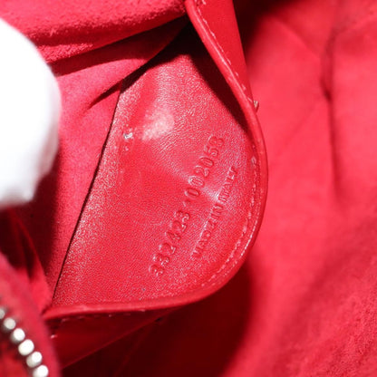 Saint Laurent Classic Baby Duffle Bag Leather, RED, LEATHER, Travel bag