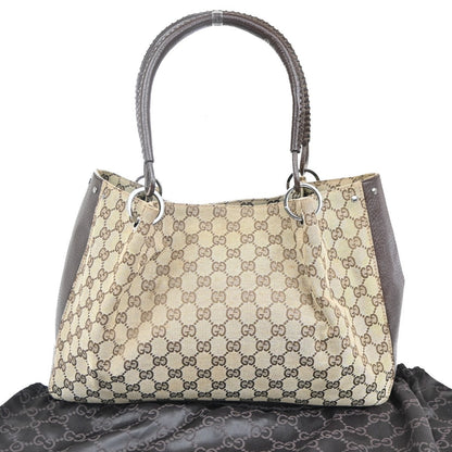 Gucci Vintage tote GG Canvas, BROWN, CANVAS, Tote bag