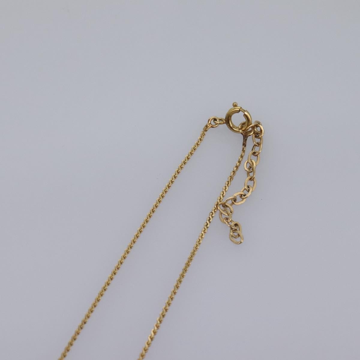 Christian Dior CD Pendant Necklace Gold-plated, GOLD, METAL, Necklace