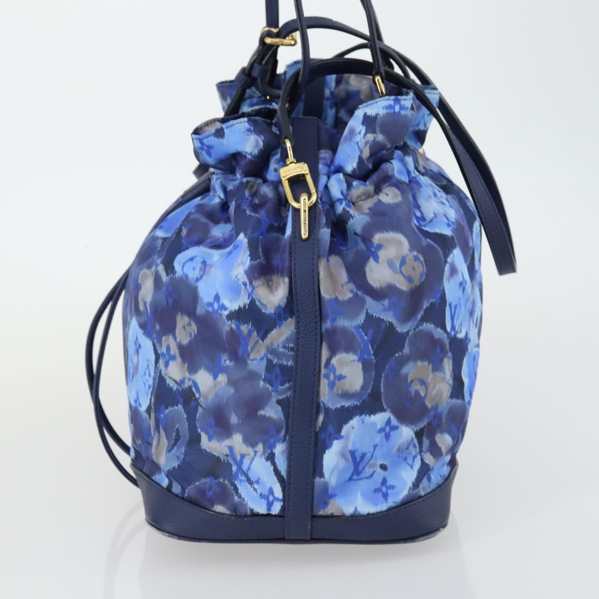 Louis Vuitton Noefull Handbag Ikat Nylon, BLUE, NYLON, Handbag