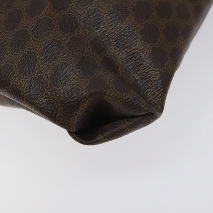 Celine Vintage Macadam Tote bag Canvas and Leather, BROWN, CANVAS, Tote bag