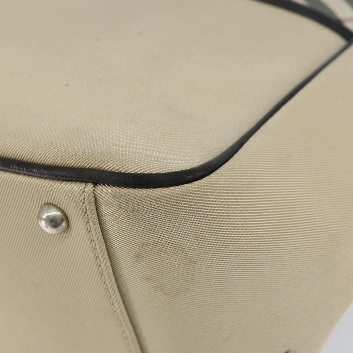 Burberry Nova Check Handbag Nova Check Canvas, BEIGE, CANVAS, Handbag