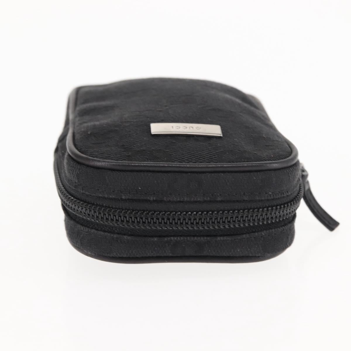 Gucci GG canvas pouch Canvas, BLACK, CANVAS, Clutche & pouche