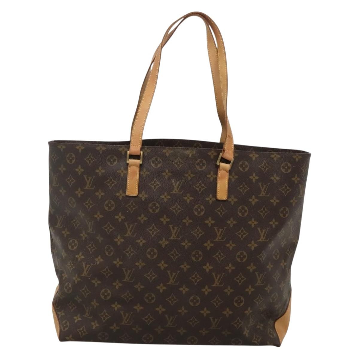 Louis Vuitton Cabas Alto Monogram Canvas, BROWN, CANVAS, Tote bag