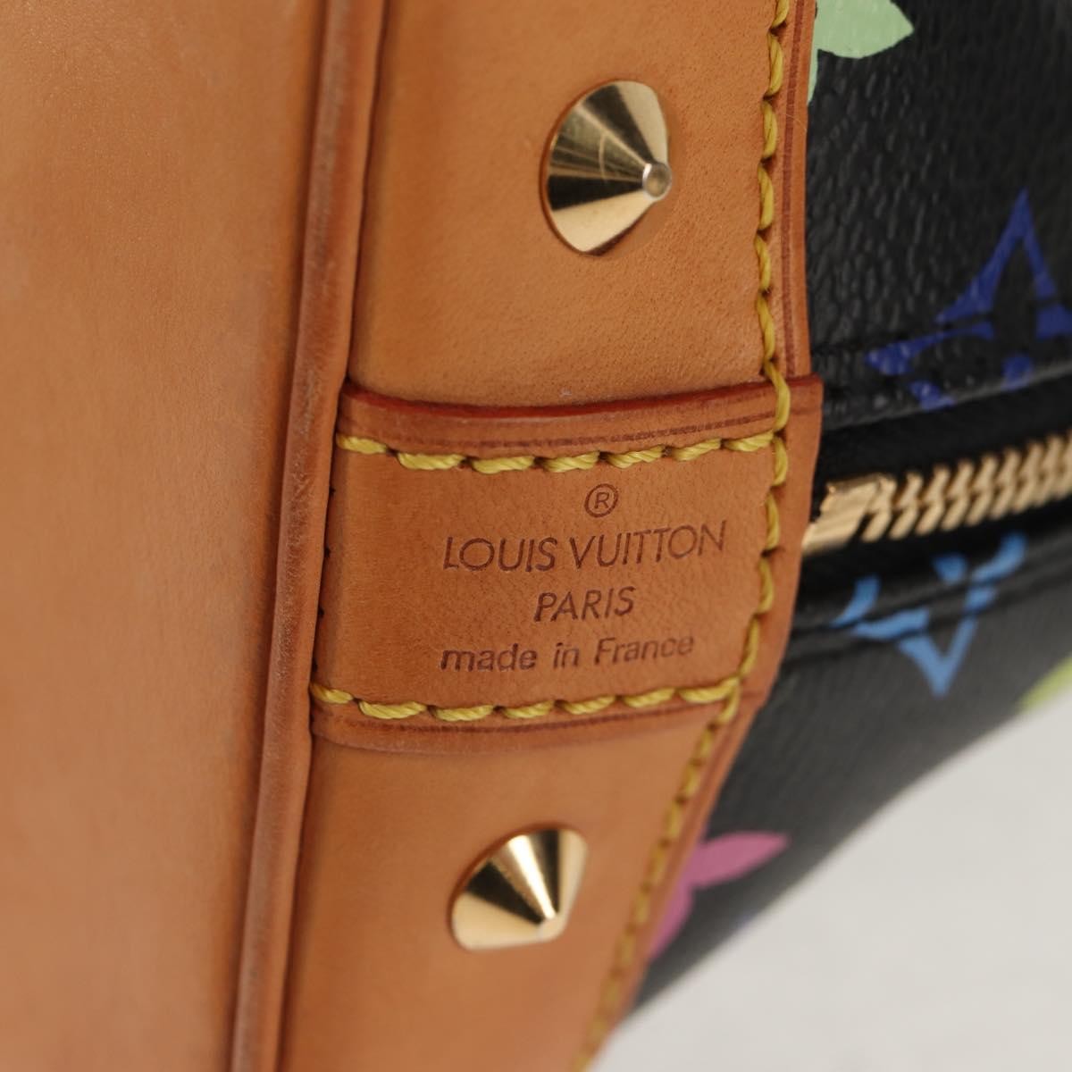 Louis Vuitton Alma Handbag Monogram Multicolor, Multicolour, Canvas, Handbag