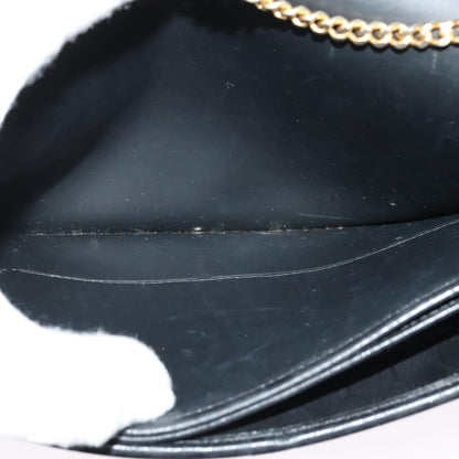 Christian Dior Vintage Honeycomb chain Canvas, BLACK, CANVAS, Handbag