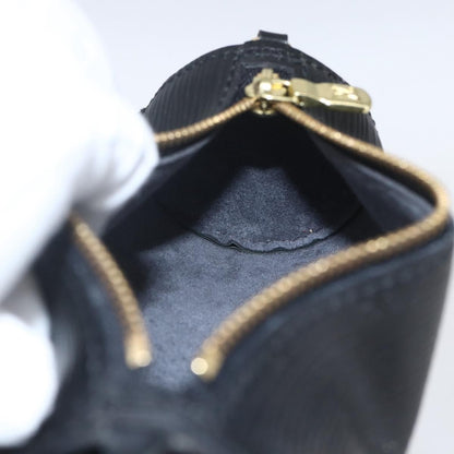 Louis Vuitton Soufflot Pochette Epi Leather, BLACK, LEATHER, Clutche & pouche