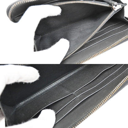 Bottega Veneta Intrecciato Wallet Leather, BLACK, LEATHER, Wallets