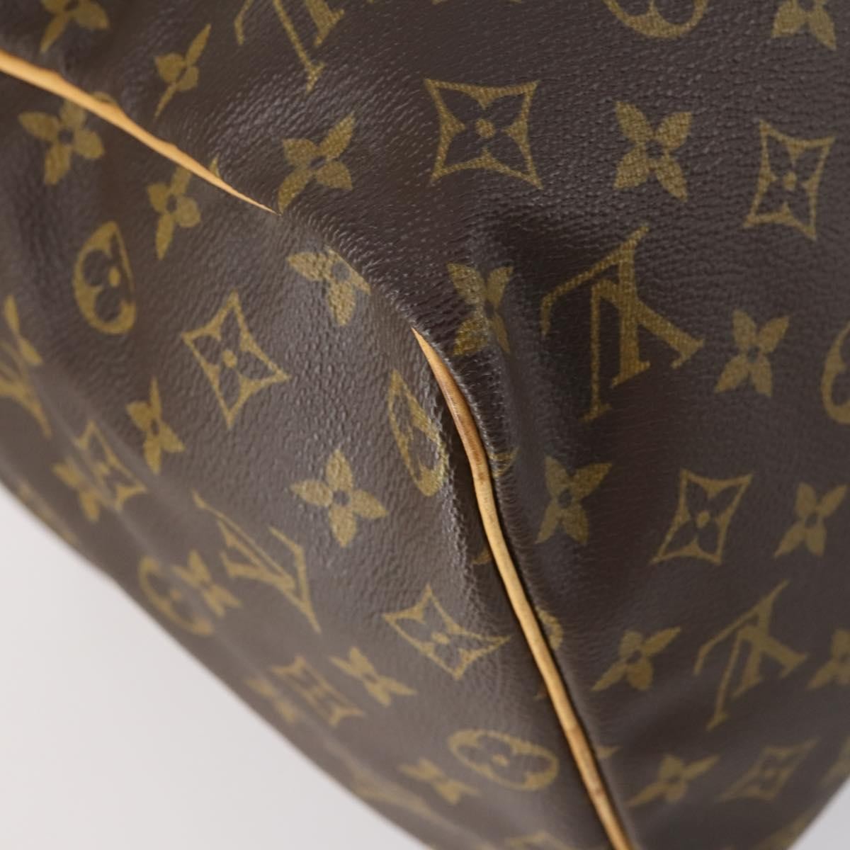 Louis Vuitton Sac Souple Handbag Monogram Canvas, BROWN, CANVAS, Travel bag