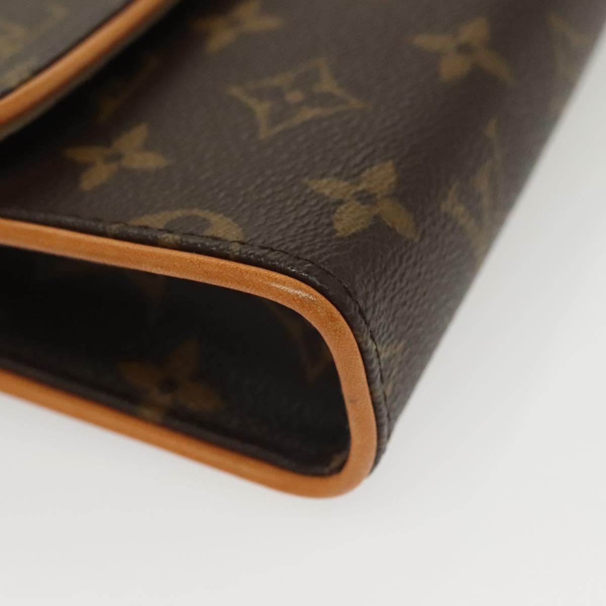 Louis Vuitton Florentine Waist Bag Monogram Canvas, BROWN, CANVAS, Travel bag