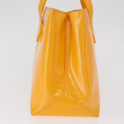 Louis Vuitton Wilshire Handbag Monogram Vernis, YELLOW, PATENT_LEATHER, Handbag