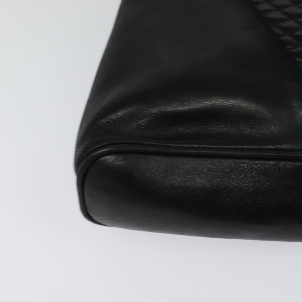 Bally Vintage Shoulder Bag Quilted leather, Black, Leather, Shoulder Bag