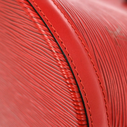 Louis Vuitton Cluny Shoulder Bag Epi Leather, Red, Leather, Shoulder Bag