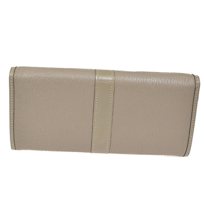 Louis Vuitton Suhali Le Favori Wallet Leather, GRAY, LEATHER, Wallets