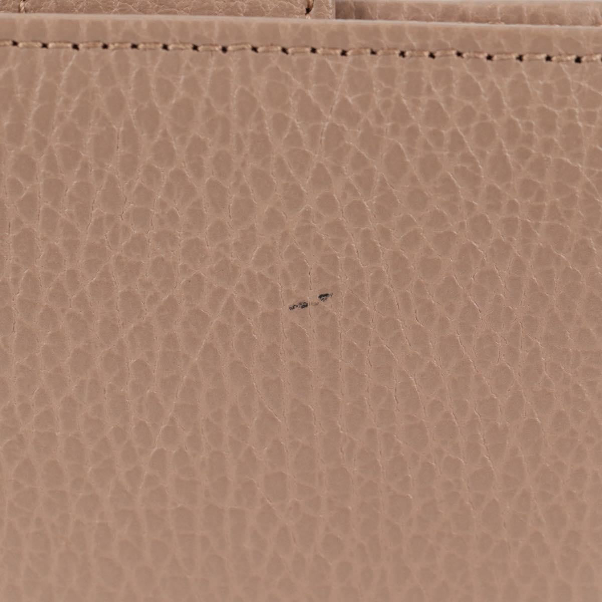 Gucci GG Marmont Wallet Leather, BEIGE, LEATHER, Wallets
