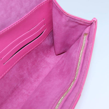 Louis Vuitton Courtney Clutch Embossed Leather, PINK, LEATHER, Clutche & pouche