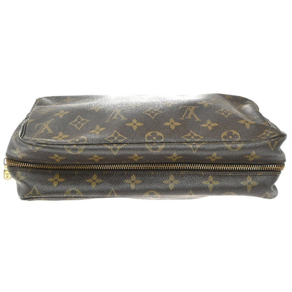 Louis Vuitton Trousse Toilette Monogram Canvas, BROWN, CANVAS, Clutche & pouche