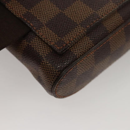 Louis Vuitton Geronimos Waist Bag Damier, BROWN, CANVAS, Shoulder bag
