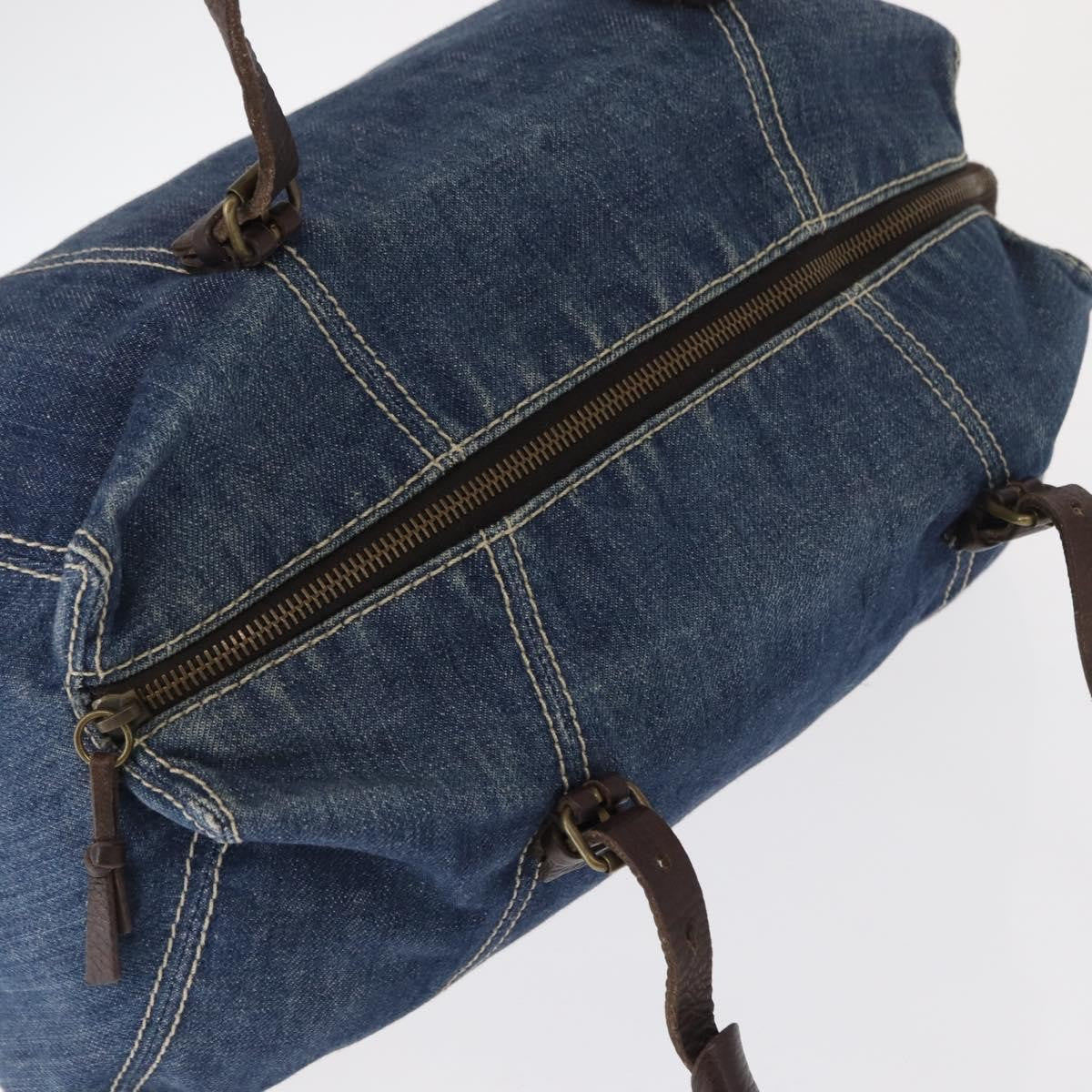 Miu Miu Shoulder Bag Denim, BLUE, CANVAS, Shoulder bag