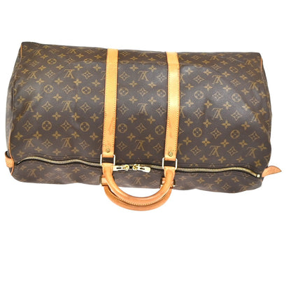 Louis Vuitton Keepall Bag Monogram Canvas, Brown, Canvas, Travel Bag