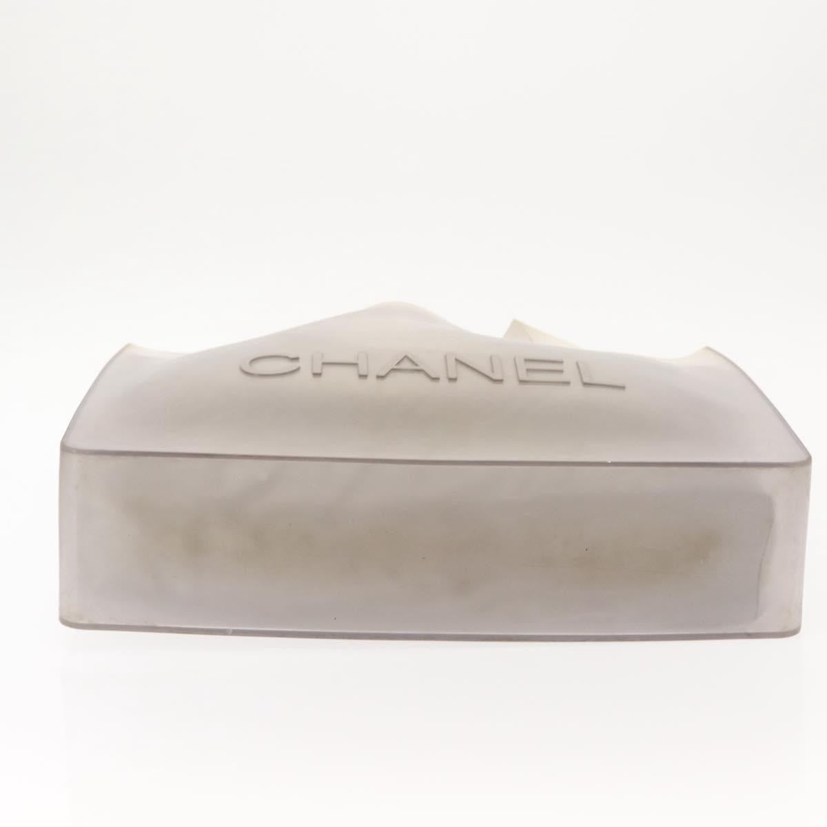 Chanel Jelly Tote Rubber, GRAY, RUBBER, Tote bag