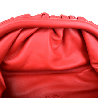 Bottega Veneta The Chain Pouch Leather, RED, LEATHER, Clutche & pouche