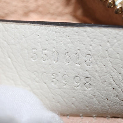 Gucci GG Marmont Shoulder Bag Matelasse Leather, White, Leather, Shoulder Bag