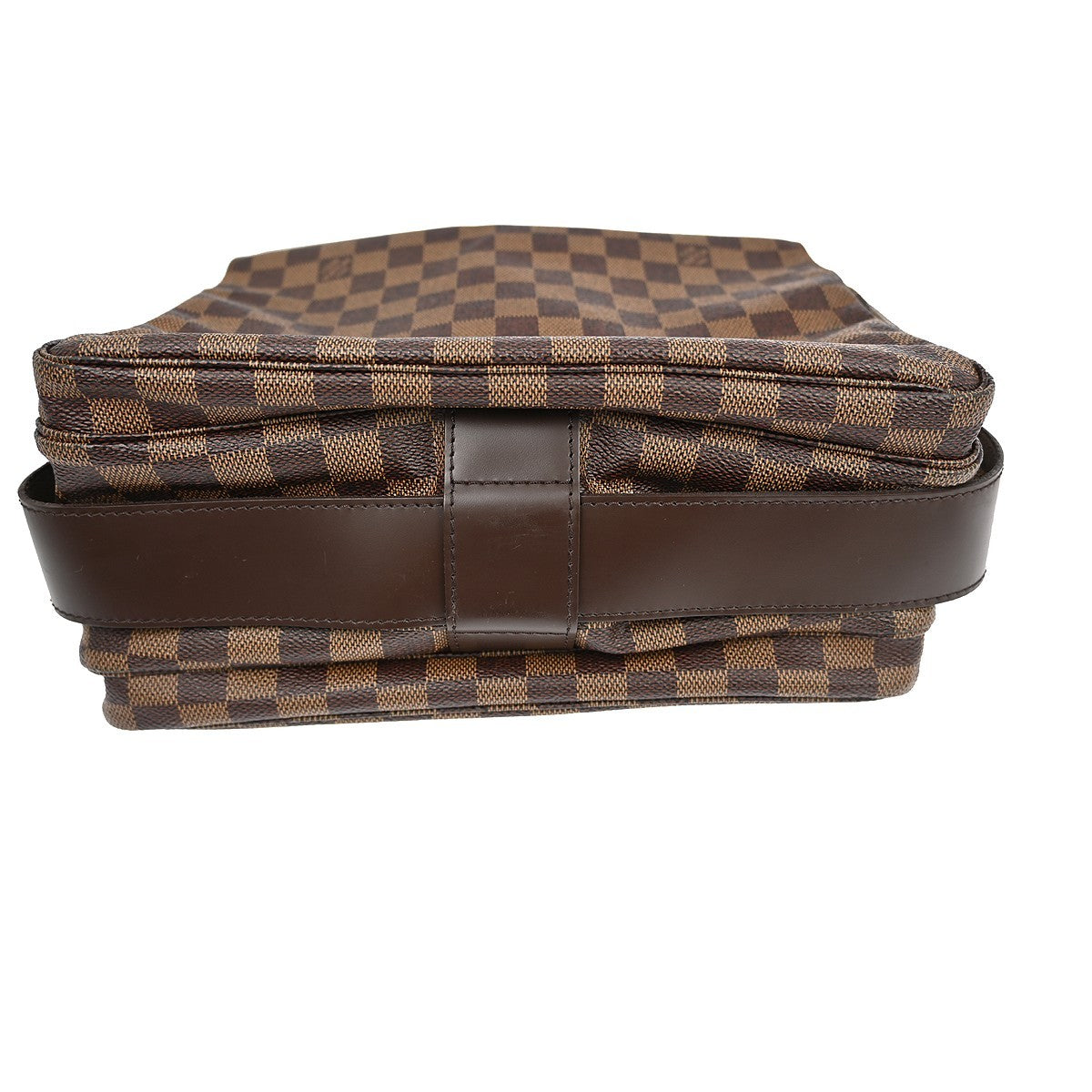 Louis Vuitton Naviglio Handbag Damier, BROWN, CANVAS, Shoulder bag
