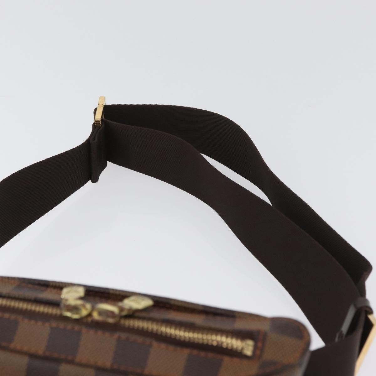 Louis Vuitton Geronimos Waist Bag Damier, BROWN, CANVAS, Shoulder bag