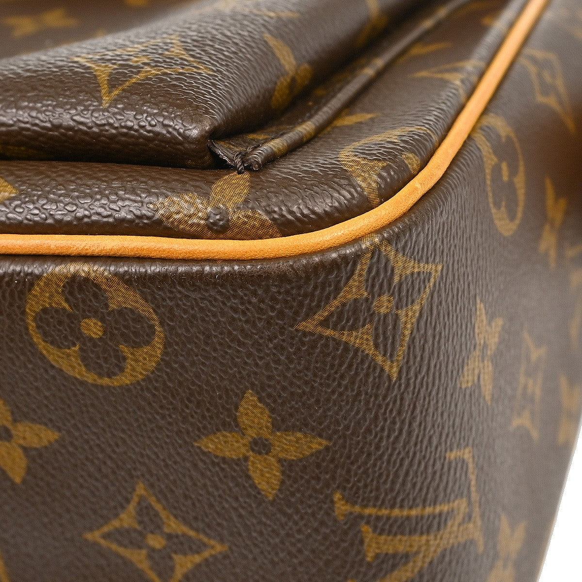 Louis Vuitton Viva Cite Handbag Monogram Canvas, Brown, Canvas, Shoulder Bag