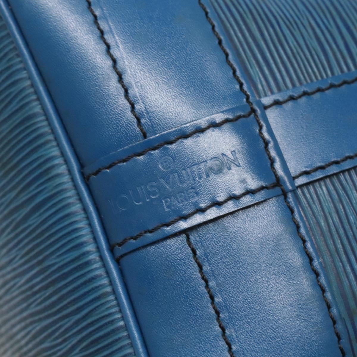 Louis Vuitton Noe Handbag Epi leather, BLUE, LEATHER, Handbag