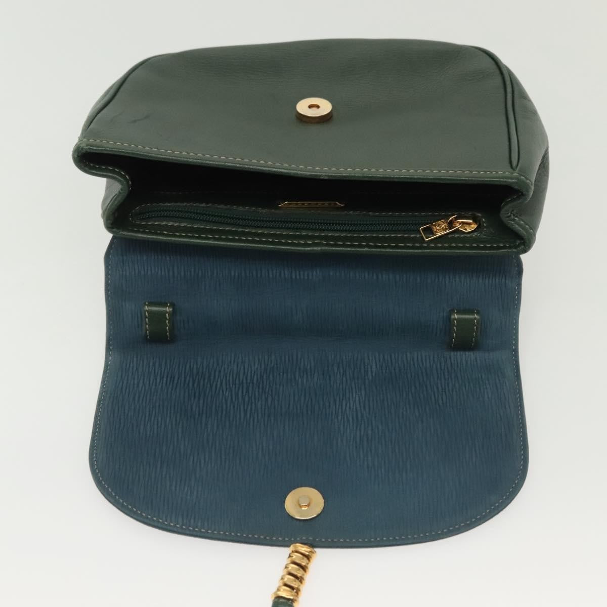 Loewe Vintage Velazquez Top Handle Bag Leather, GREEN, LEATHER, Handbag