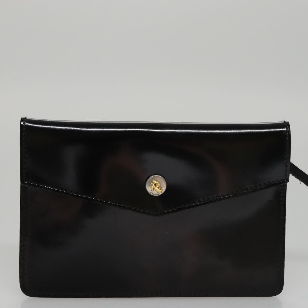 Salvatore Ferragamo Shopper Tote Patent Leather, BLACK, PATENT_LEATHER, Tote bag