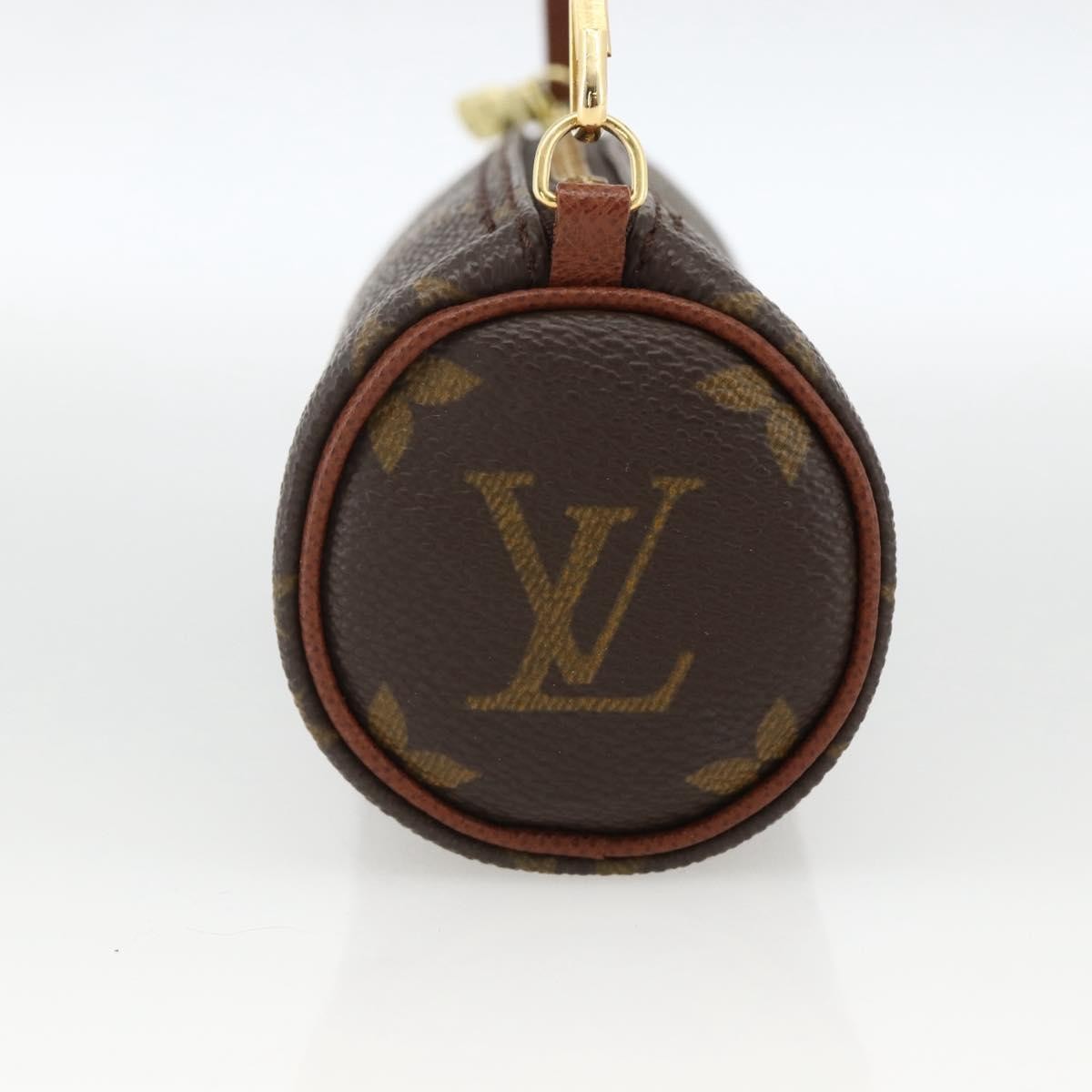 Louis Vuitton Papillon Pochette Monogram Canvas, BROWN, CANVAS, Clutche & pouche