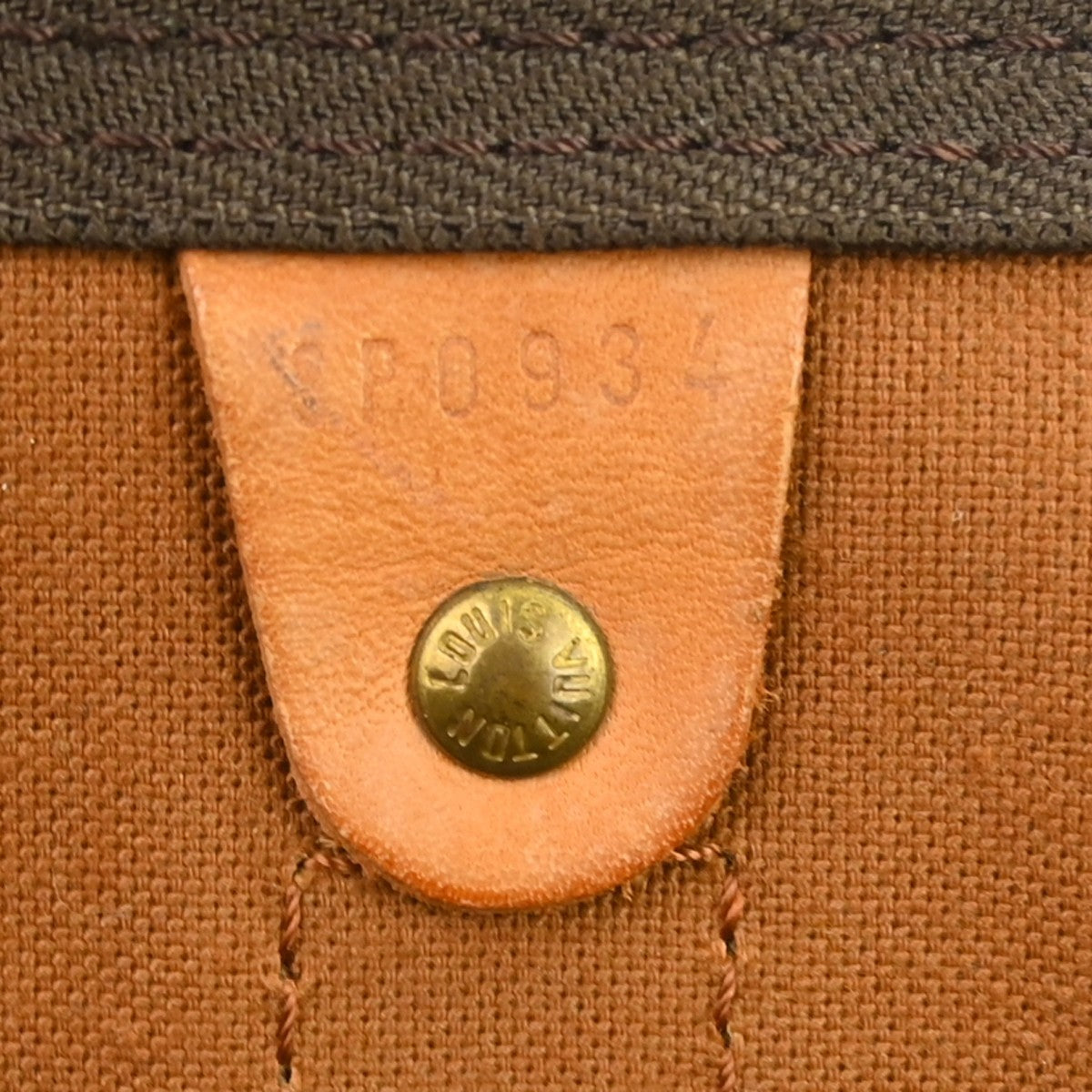 Louis Vuitton Keepall Bag Monogram Canvas, Brown, Canvas, Travel Bag