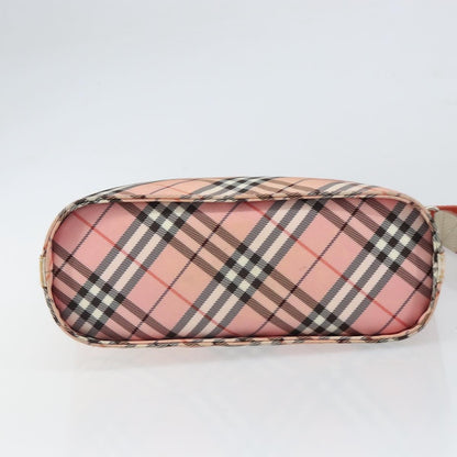 Burberry Nova check Shoulder bag Canvas, PINK, CANVAS, Shoulder bag