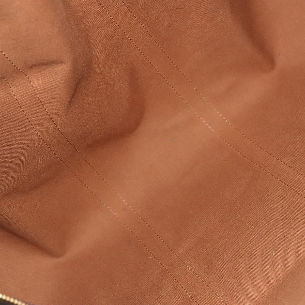 Louis Vuitton Keepall Bag Monogram Canvas, BROWN, CANVAS, Travel bag