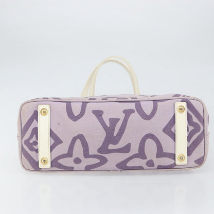 Louis Vuitton Tahitienne Cabas Canvas, PURPLE, CANVAS, Tote bag