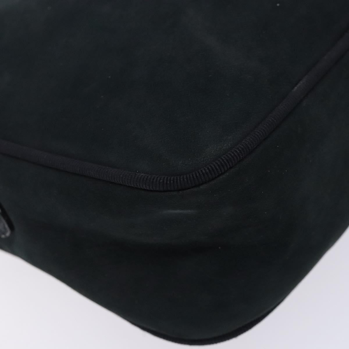 Salvatore Ferragamo Vala Shoulder Bag Suede, NAVY, SUEDE, Shoulder bag