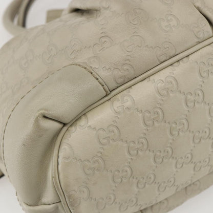 Gucci Sukey Top Handle Satchel Guccissima Leather, ECRU, LEATHER, Tote bag