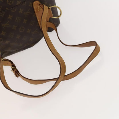 Louis Vuitton Vintage Montsouris Backpack Monogram Canvas, BROWN, CANVAS, Backpack