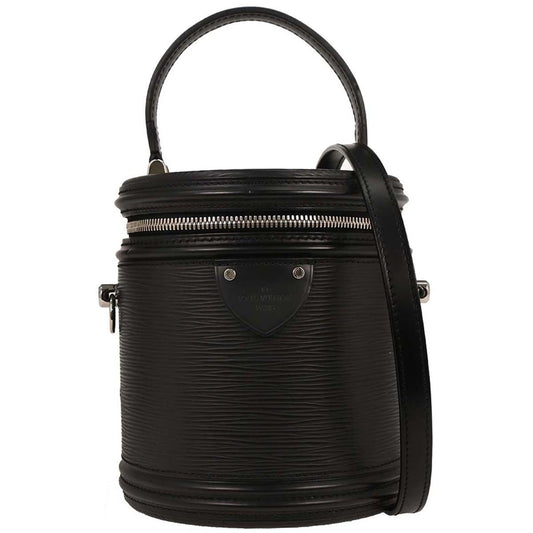 Louis Vuitton Cannes Handbag Epi Leather, BLACK, EPI_LEATHER,LEATHER, Handbag