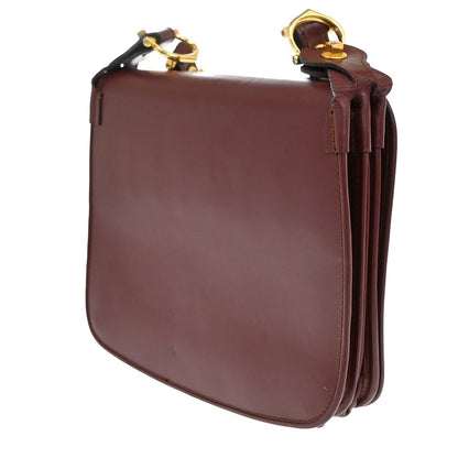 cartier Must de Cartier Shoulder Bag Leather, Red, Leather, Shoulder Bag