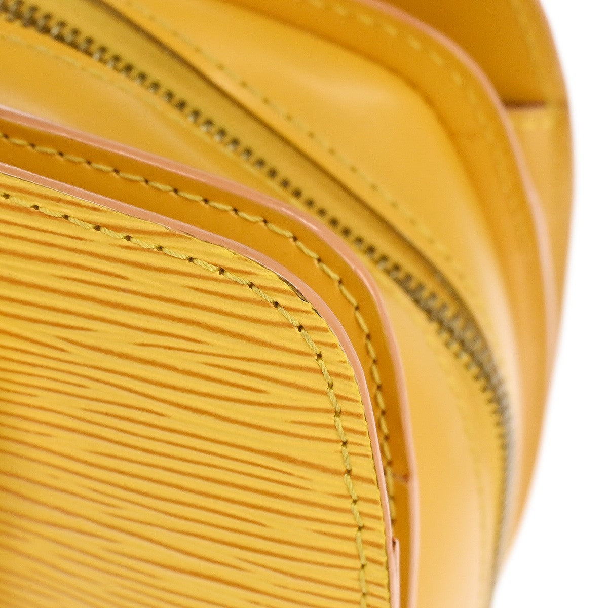 Louis Vuitton Pont Neuf Handbag Epi Leather, Yellow, Leather, Handbag