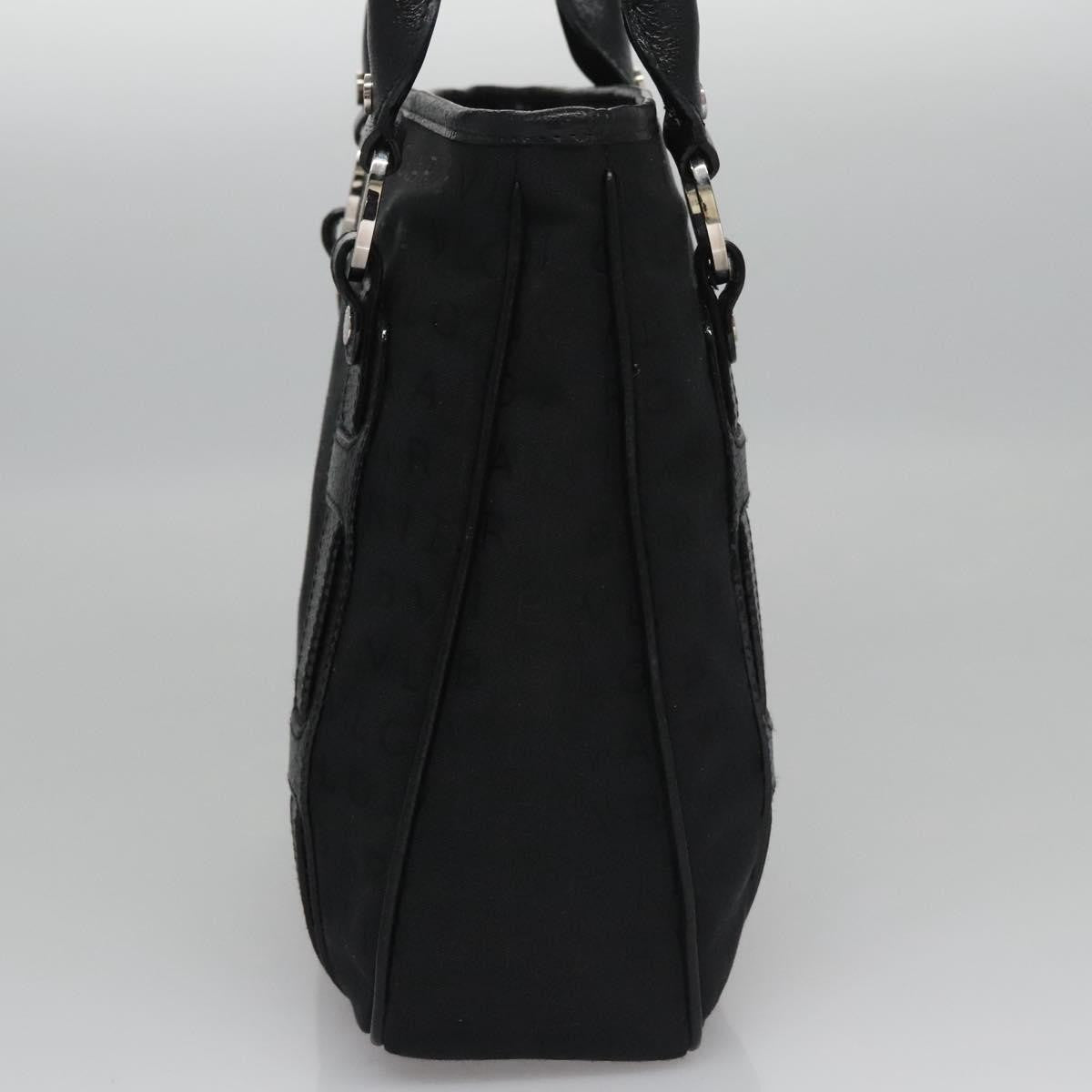 Bvlgari B.Zero1 Logomania Bag Canvas with Leather, BLACK, CANVAS, Handbag