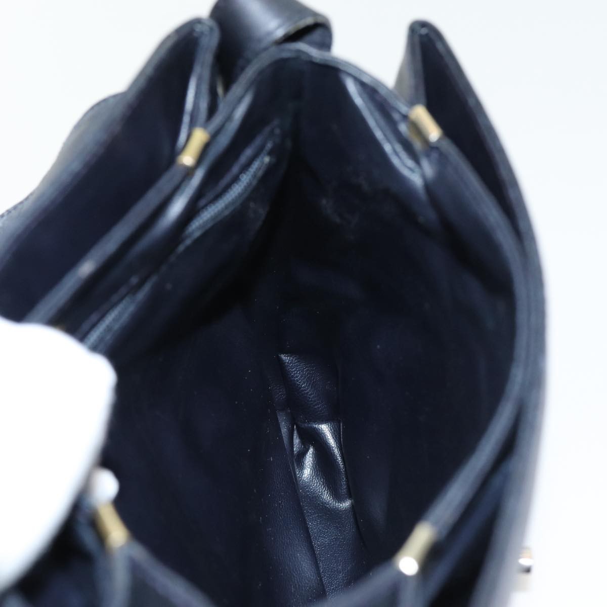 Bally Vintage Shoulder Bag Leather, Black, Leather, Shoulder Bag