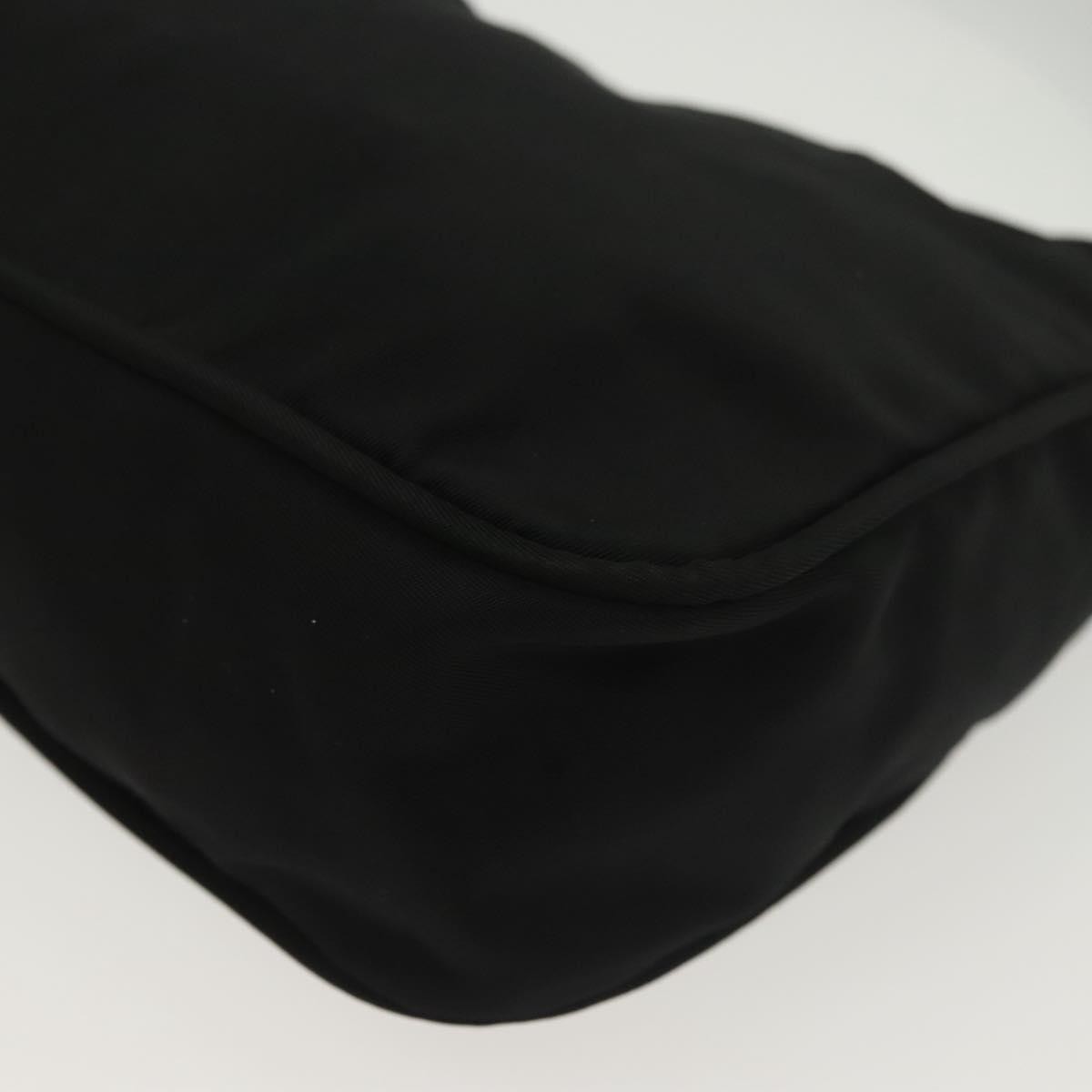 Prada Hobo Tessuto, BLACK, NYLON, Handbag