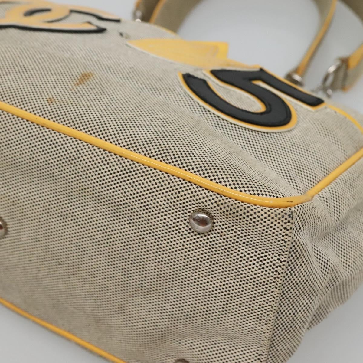 Chanel Camellia No.5 Tote Canvas, BEIGE, CANVAS, Tote bag